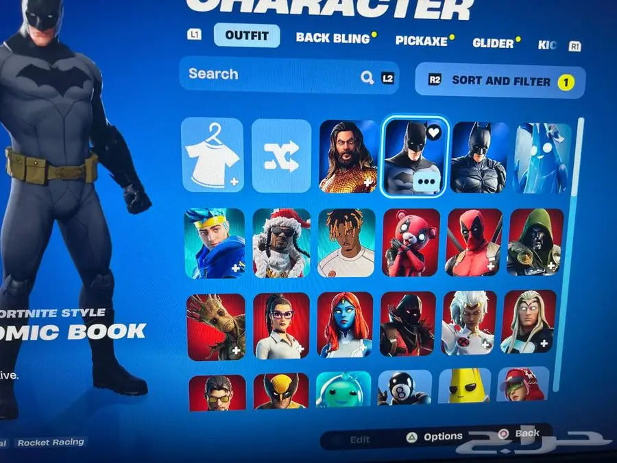 حساب سوني فورت وروكت وفي العاب 10