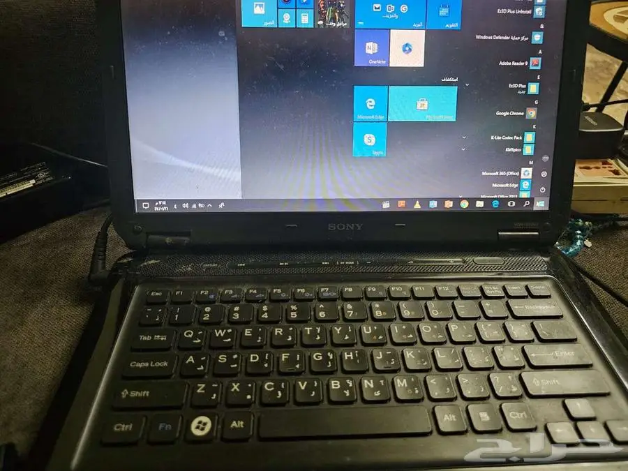 لاب توب سوني معدل سرعهssd 9