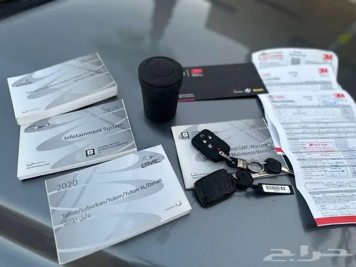 تاهو 2020 رمادي LT (مون لايت) ماشي 86 ألف بحالة ممتازة 44