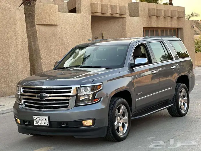 تاهو 2020 رمادي LT (مون لايت) ماشي 86 ألف بحالة ممتازة 4