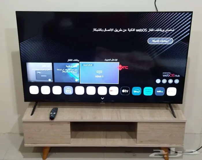 تلفزيون سمارت شركة MTC  55 بوصة  استخدام 4 شهور 0