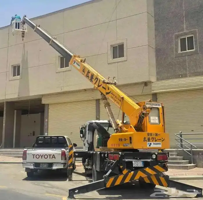 ايجار كرين 7طن كرينات جميع الاحجام ونش الجبيل مالفت بومترك 1