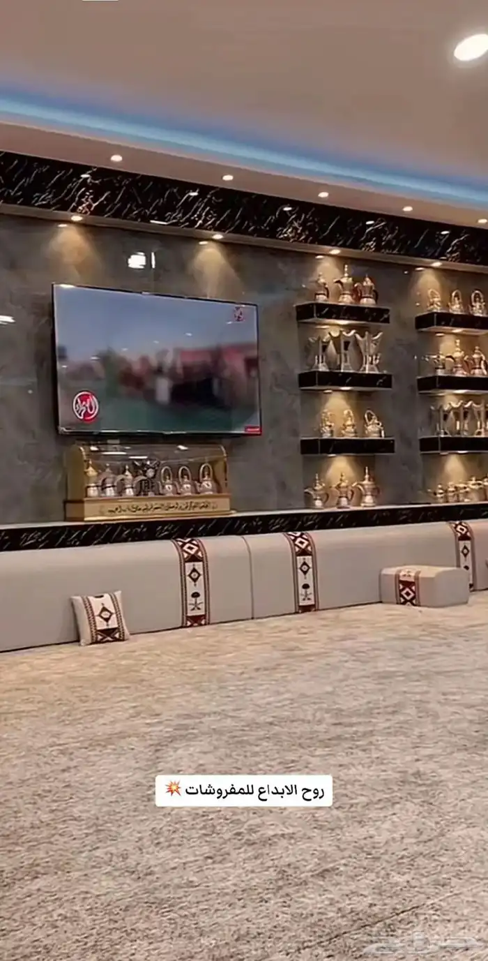 مساند ظهر خشب وإسفنج تراثيه ومجالس شعبيه 6