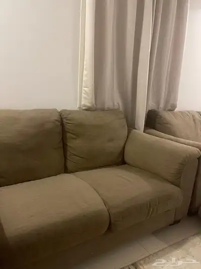 كنب ثلاث فردات مع فرده صغيره 0