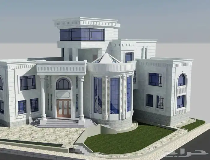 تصاميم معمارية واجهات ثري دي مخططات البناء . 0