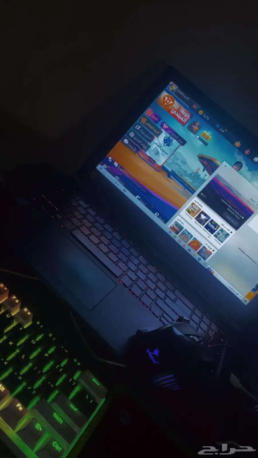 لابتوب قيمنق 2