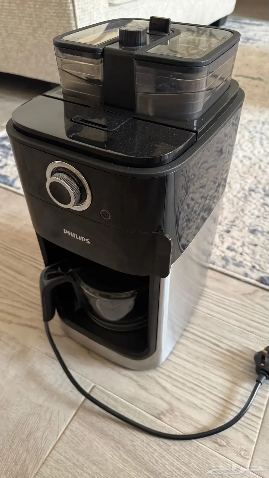 ماكينة قهوة Philips Grind   Brew HD7762 00 1