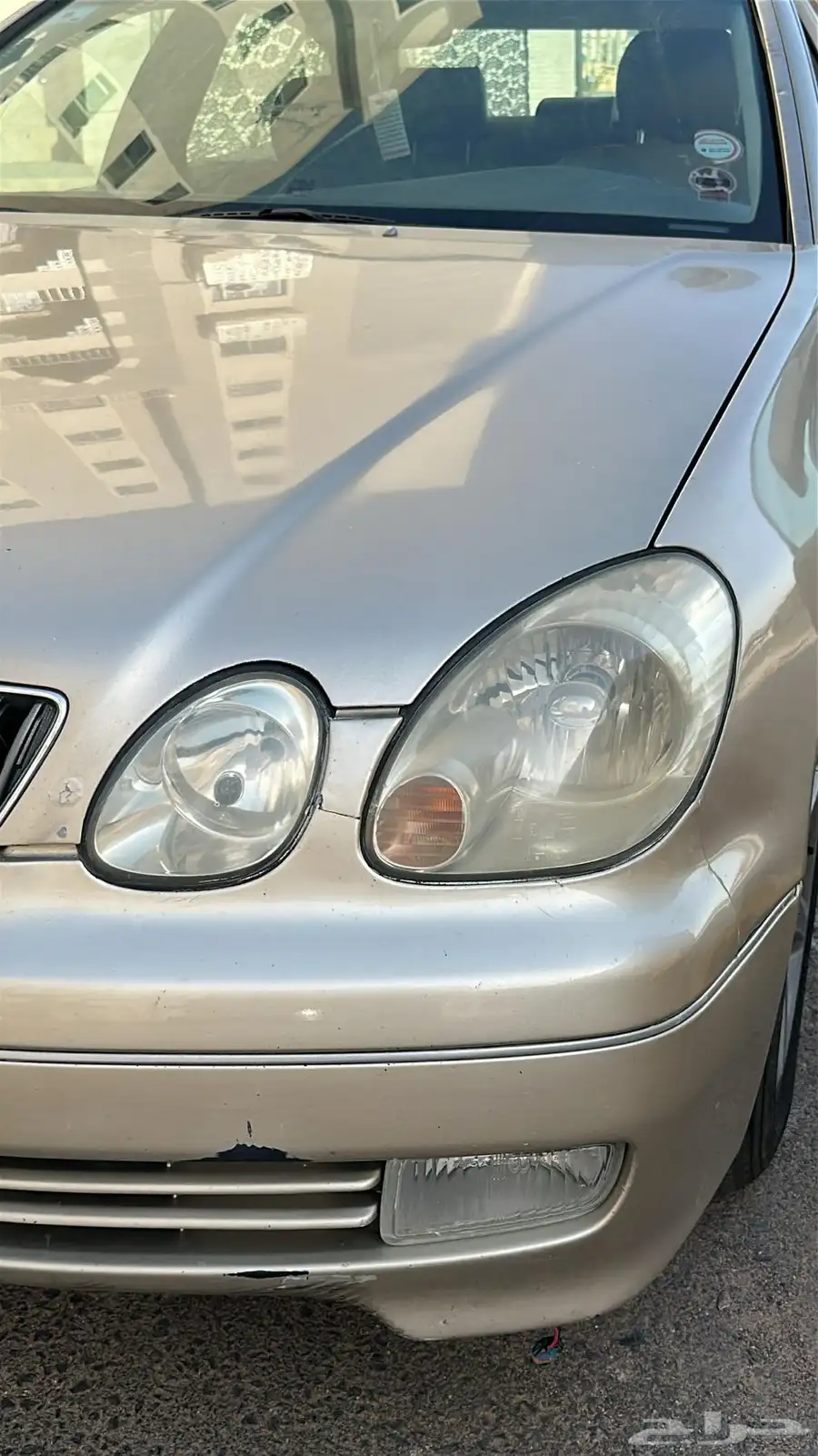 شمعات لكزس جي اس lexus GS front head light 6