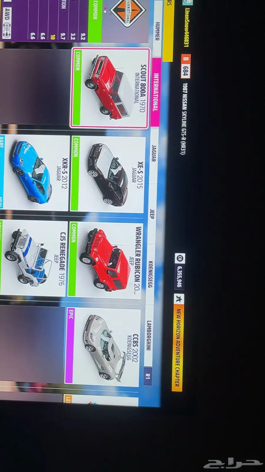 فورت و فروزا هورايزن 5 9