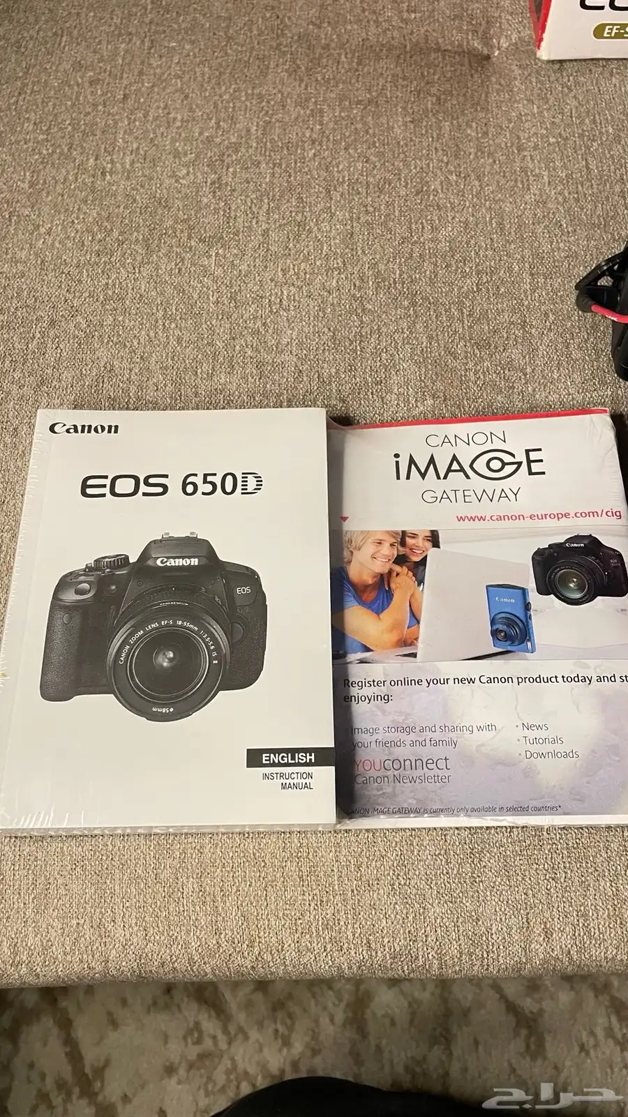 بكج كاميره كانون 650 Canon650Dنظيف جدا 4