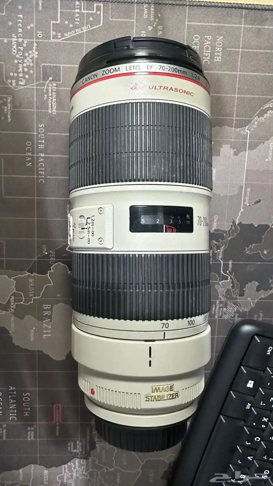 عدسة كانون 70-200 1