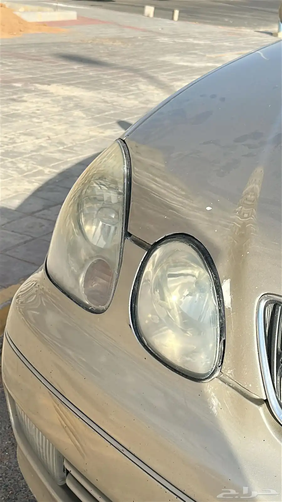 شمعات لكزس جي اس lexus GS front head light 5