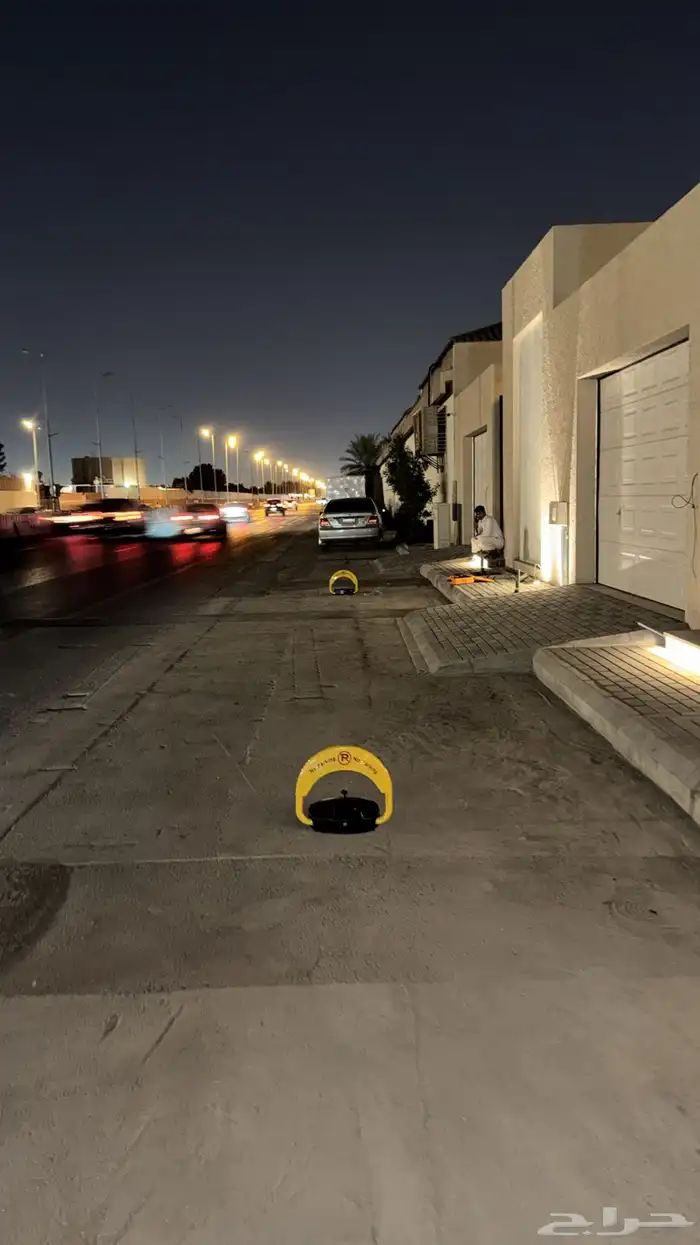 حاجز مواقف مانع للوقوف مصدات جهاز الباركينج 1