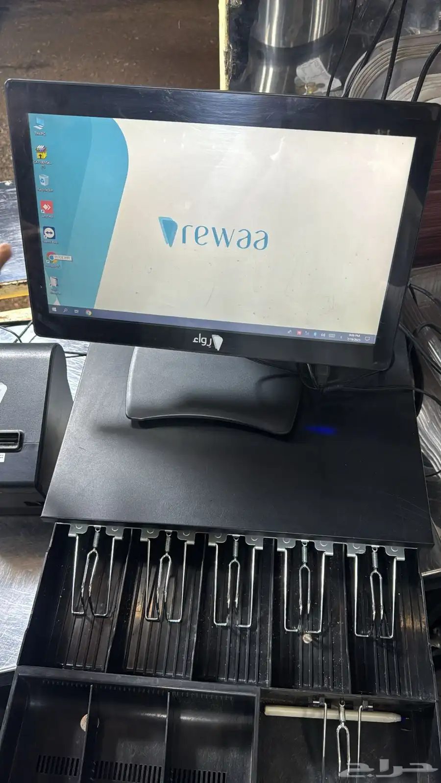 كاشير كافيهات ومطاعم يصلح ومحلات على السوم 2