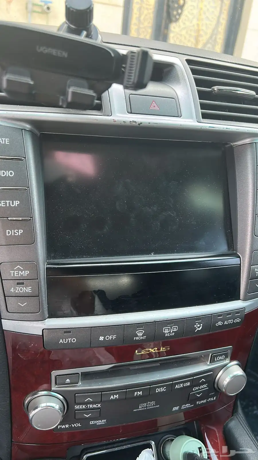 لكزس LS460L لارج فل 2011 اوبشن اللون رصاصي لوح اماراتية 6