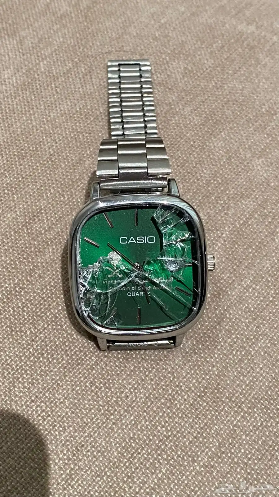 ساعة CASIO شعار المملكة العربية السعودية 2