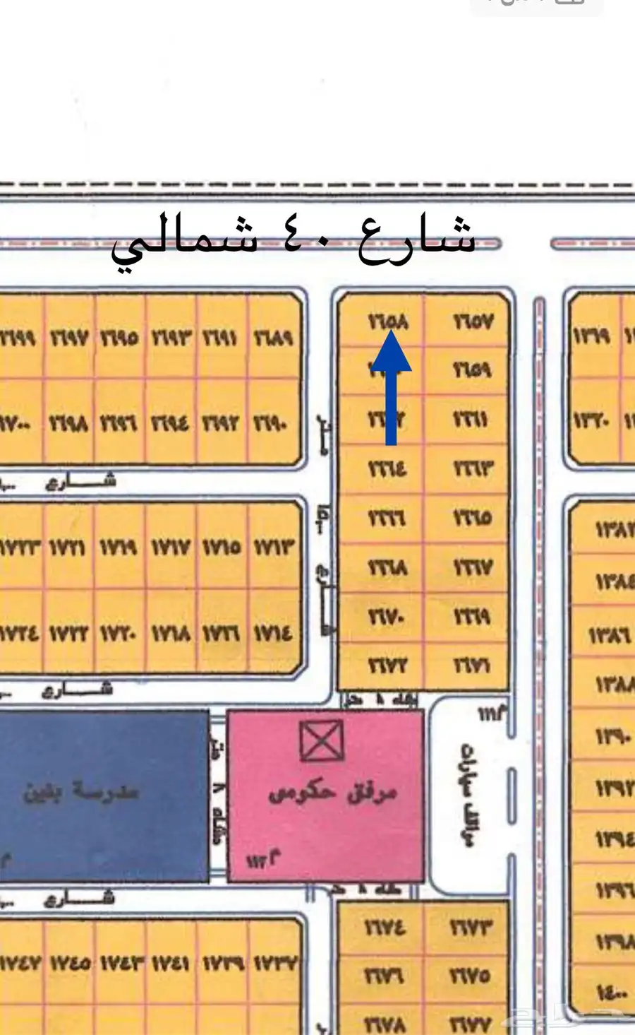 ارض للايجار تجاريه شارعين مخطط النعيم رابغ 0