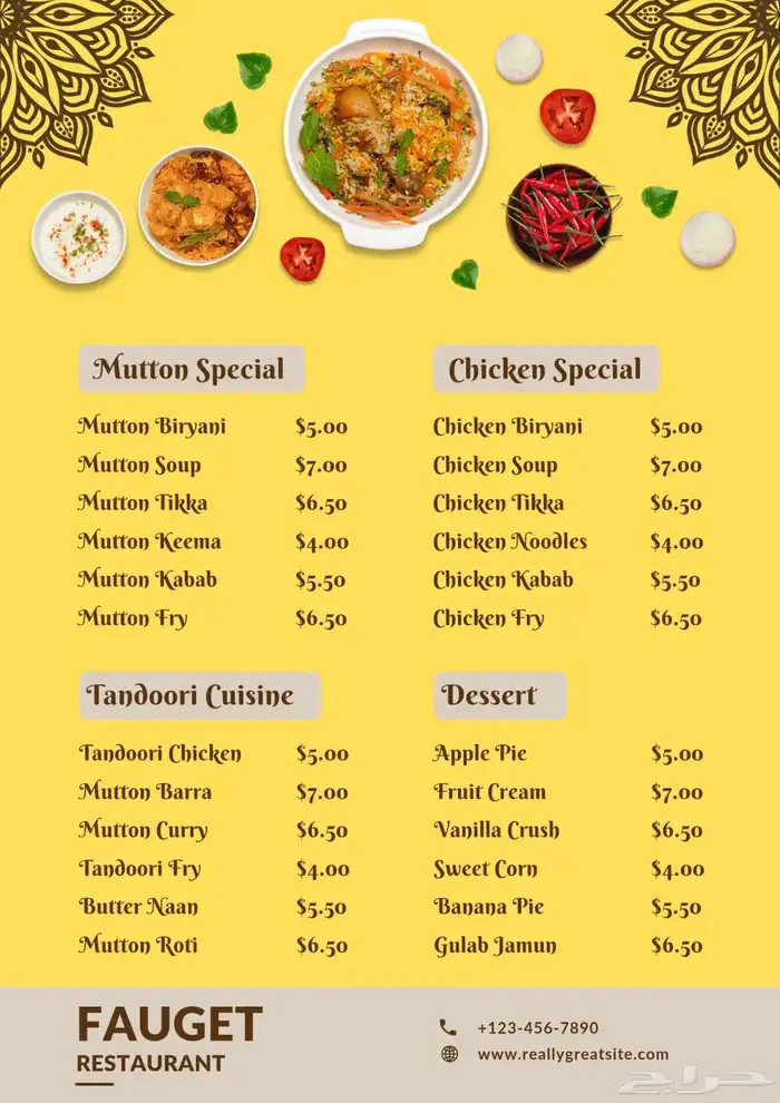 تصميم لوقو وسيره ذاتيه ومنيو مطاعم وكافيهات ودعايات واعلان 19