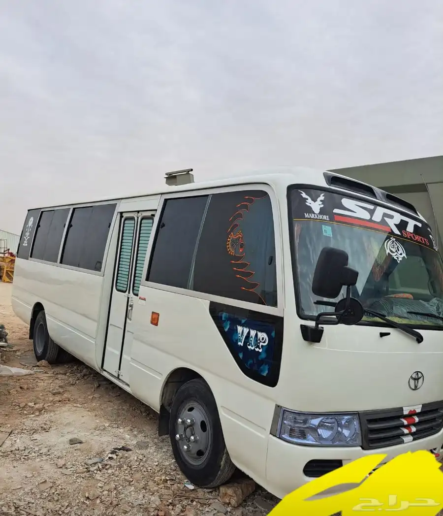 توتا باص كوستر للايجار. coaster for rent 0