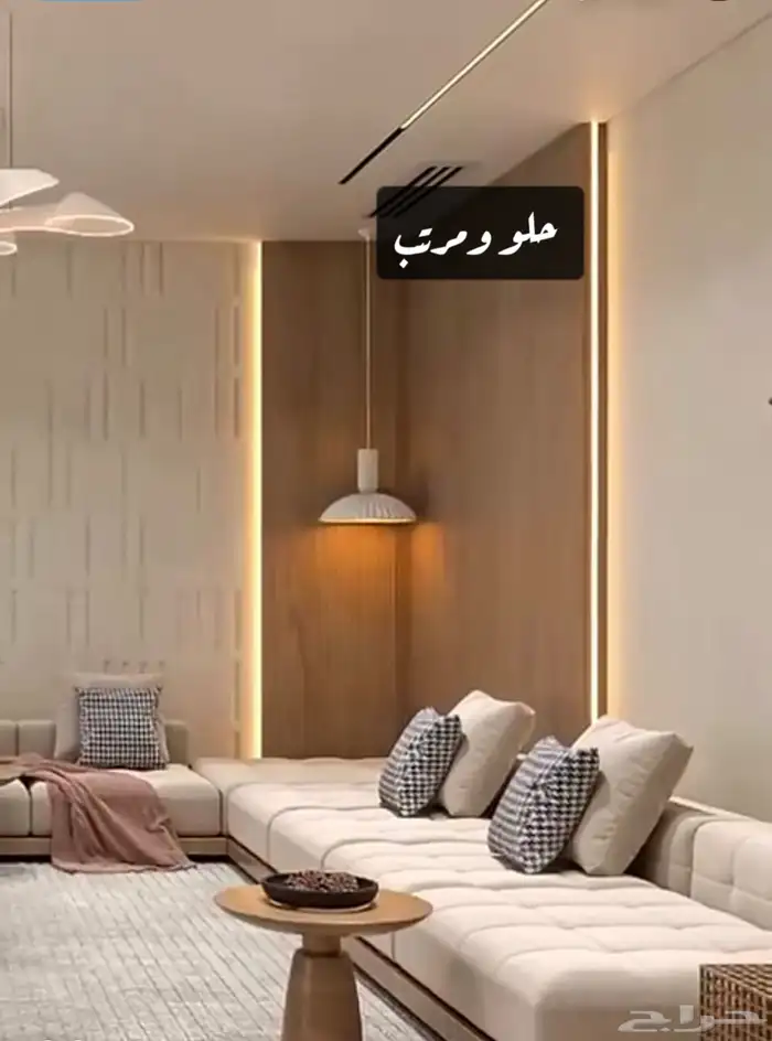 نجاره وديكورات خلفيات شاشة باركية spc بديل الشيبورد والرخام 18
