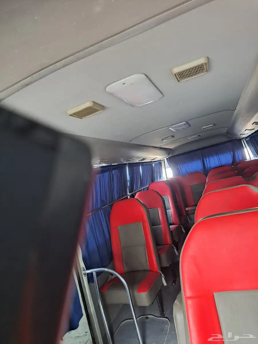 توتا باص كوستر للايجار. coaster for rent 1