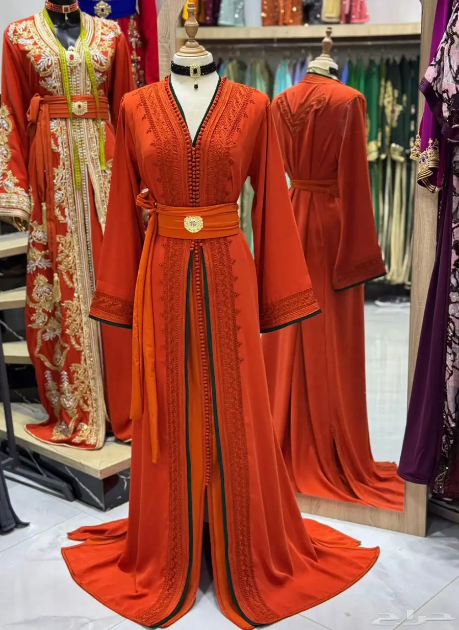 تفصيل قفطان مغربي 4