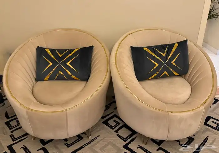 كنب صاله كامل اصلي خالي من العيوب 0