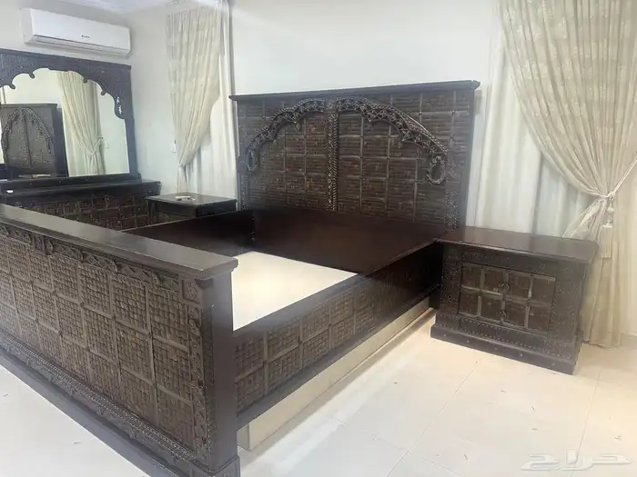 غرفة نوم مستعمله نظيفه 4 قطع 2