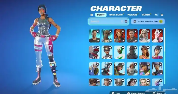 حساب فورت نايت 0