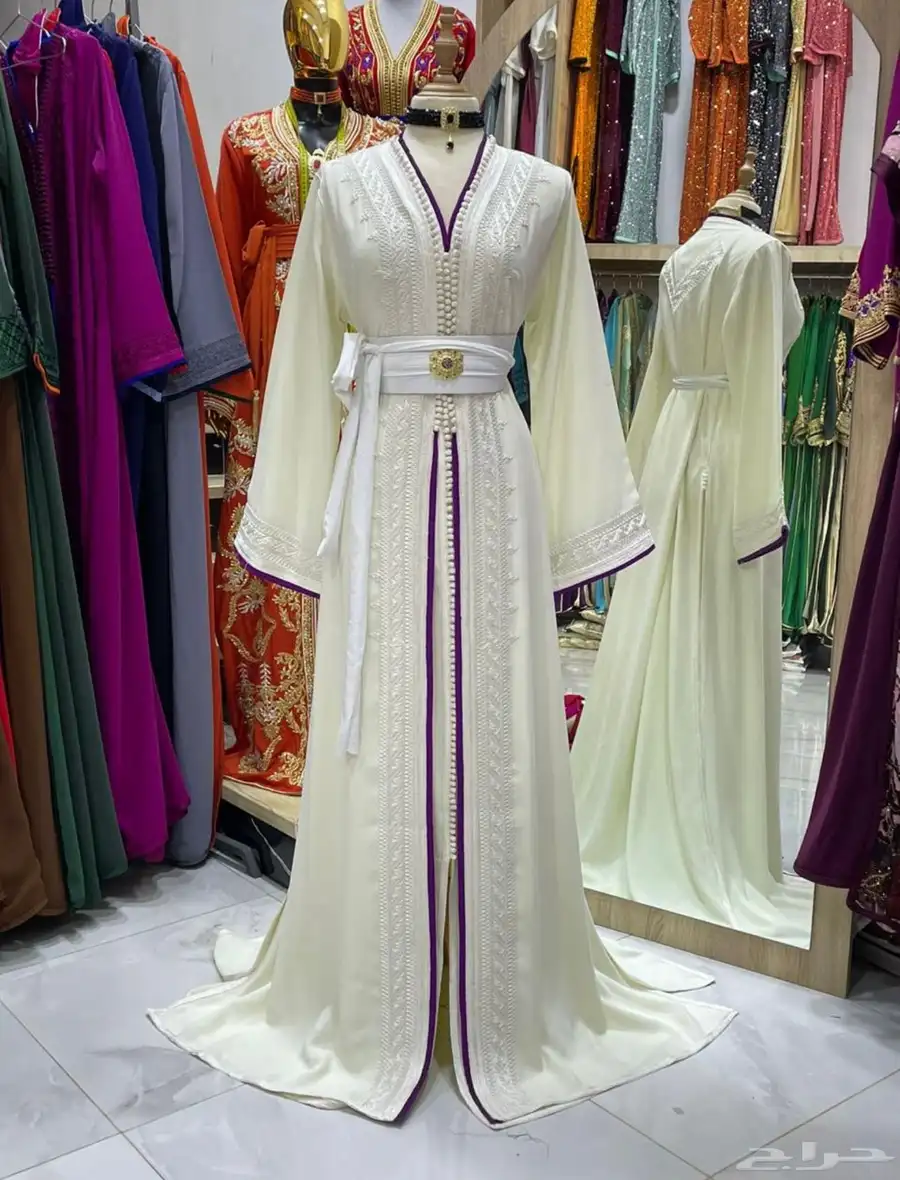 تفصيل قفطان مغربي 5