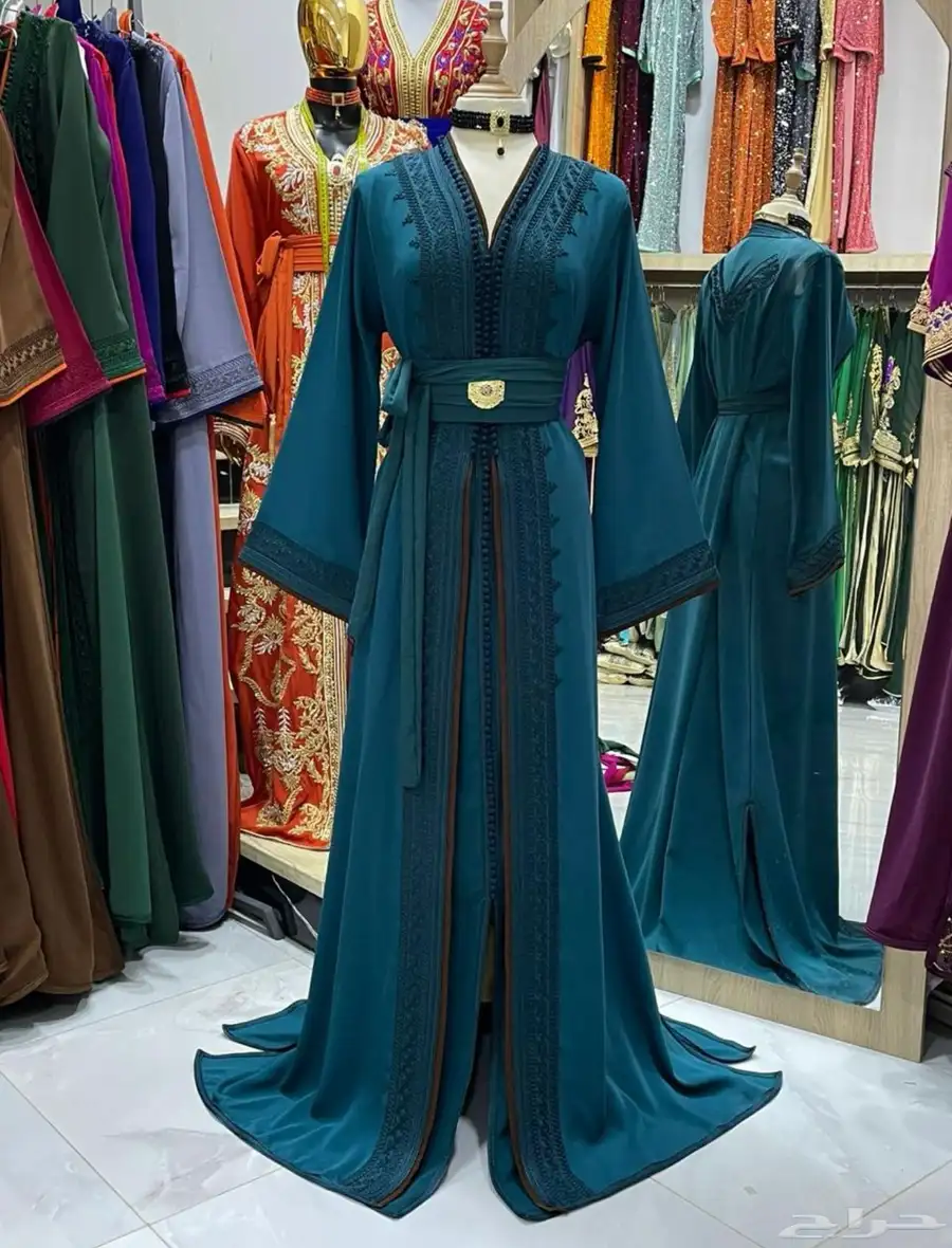 تفصيل قفطان مغربي 7