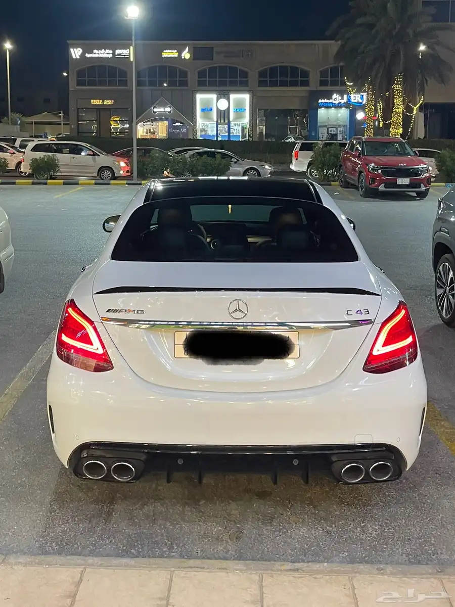(58000km) - 2020 C43 AMG Performance Exhaust مرسيدس 0