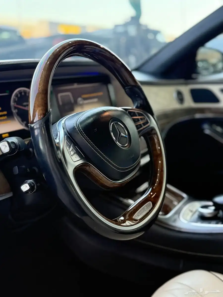 مرسيدس - 2014 - 3 ازرار - S400 - معدله 2020 - هايبرد 8