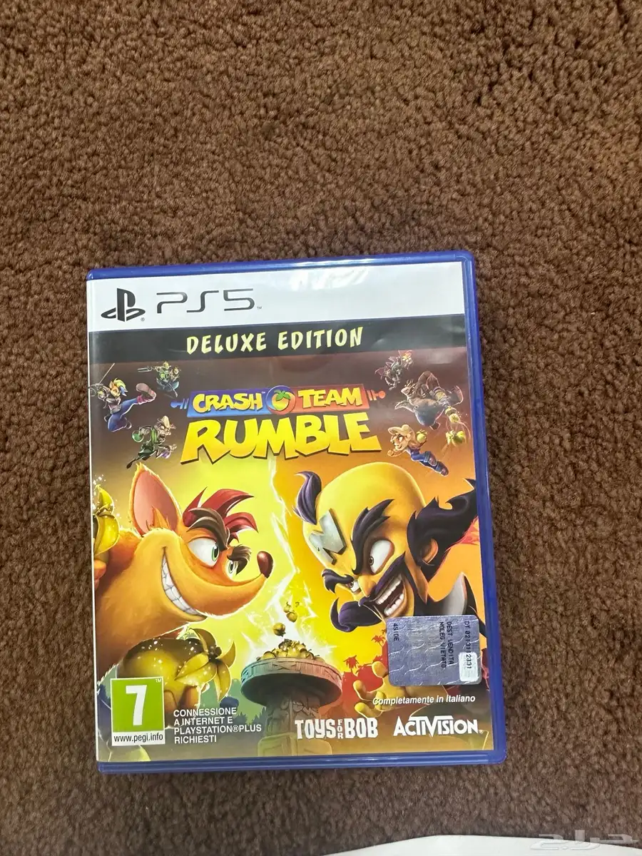 للبيع شريط كراش سوني 5 rumble 0