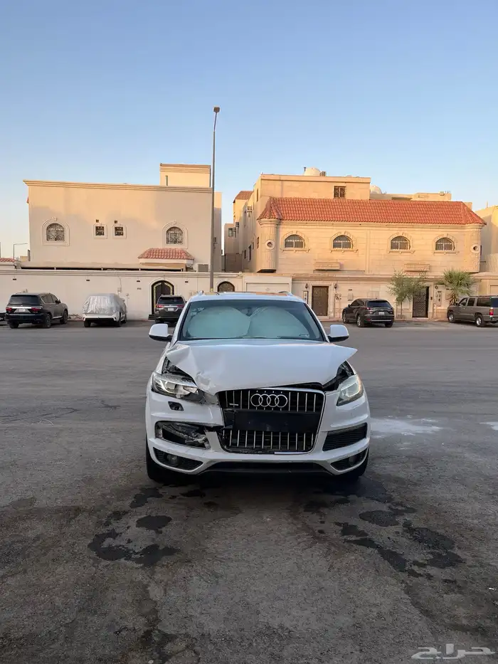 Audi Q7 (تم البيع (اودي مصدوم 1