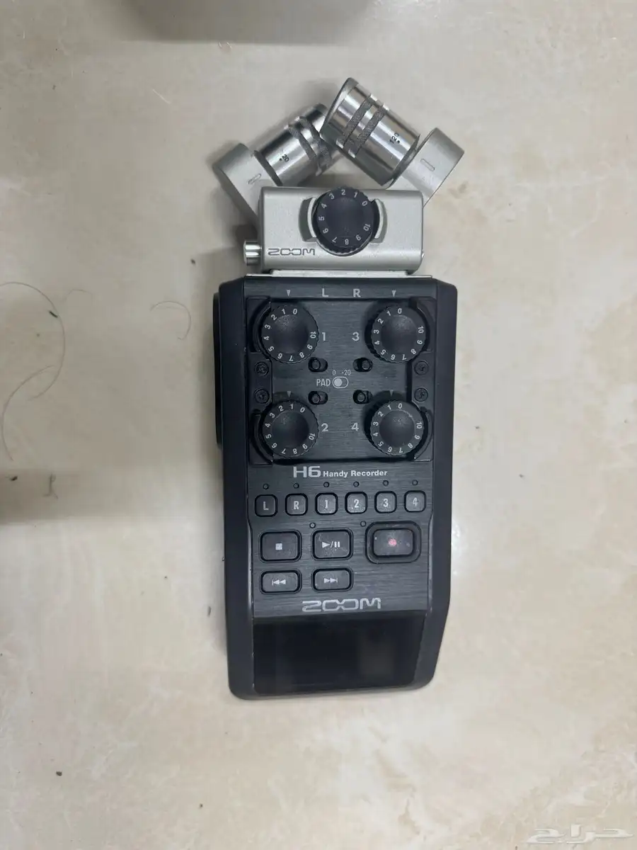 مسجل صوت احترافي ZOOM H6 Handy Recorder 0