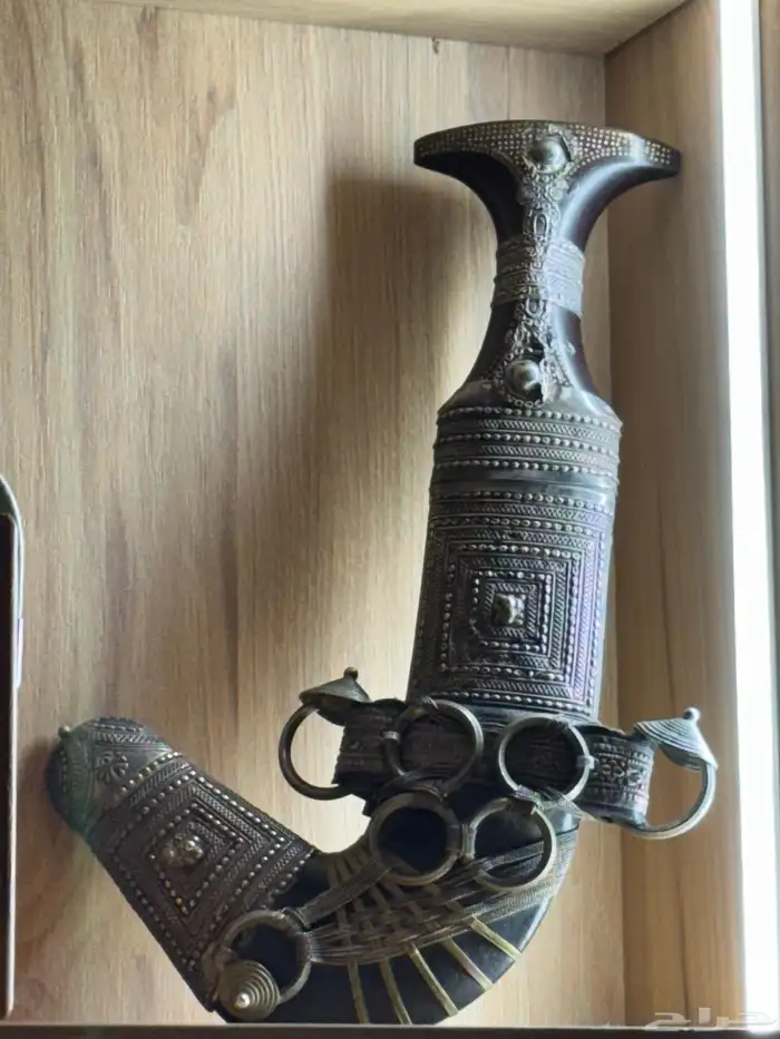 جنبية جنوبية فضة تراثية Traditional Southern Silver Dagger 4