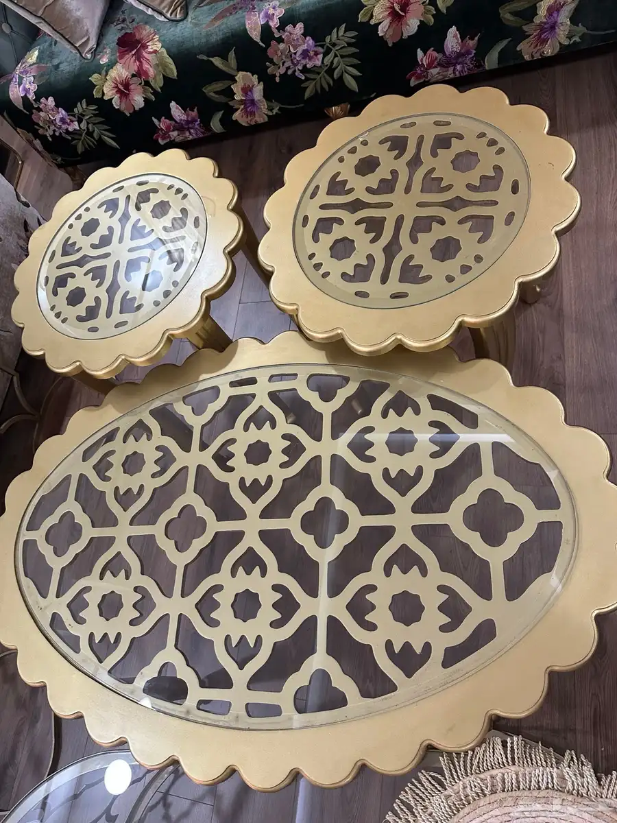 3 طاولات طقم في الخرج 2