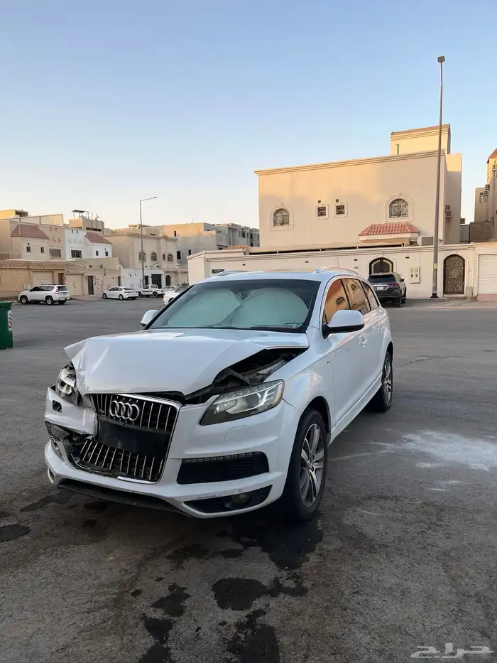 Audi Q7 (تم البيع (اودي مصدوم 2