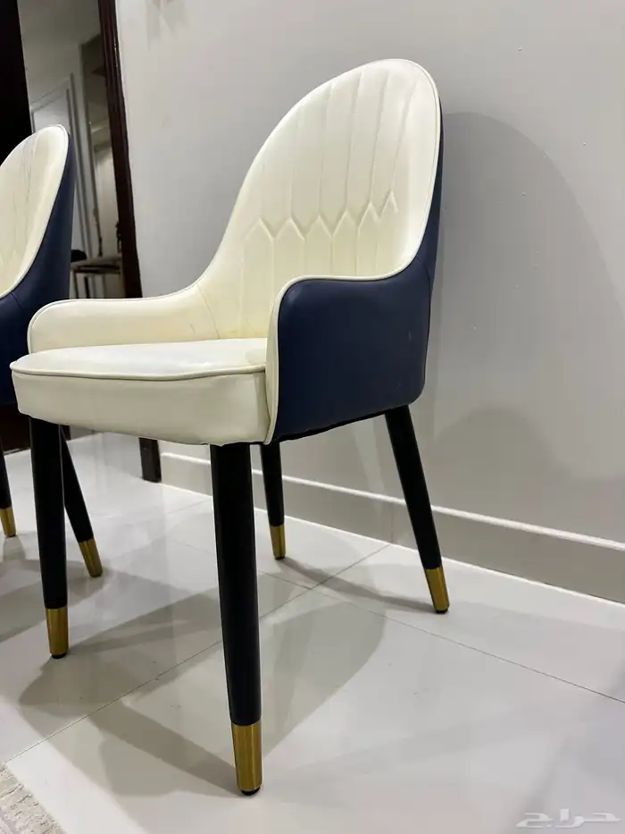 طاولة طعام مع 6 كراسي فاخرة للبيع 3