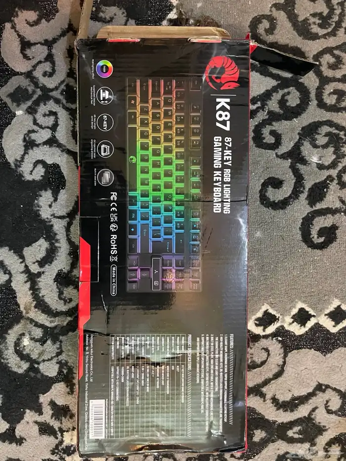 كيبورد ميكانيكي RGB 0