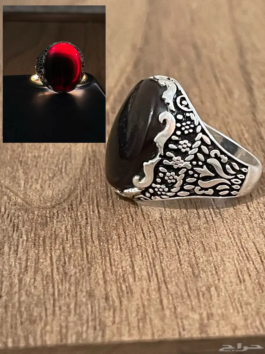 خواتم عقيق فيروز خواتم ملكيه 8