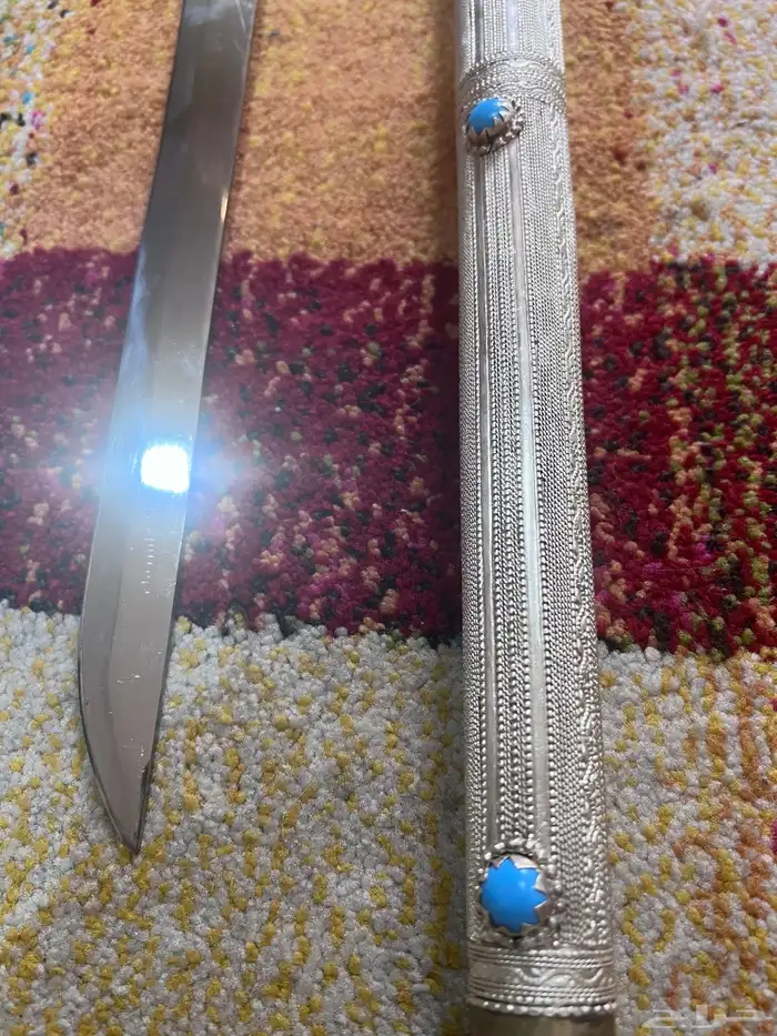 عكاز - غداره - فضه مرصع بالاحجار الكريمه مع سيف ( خوجه ) 0