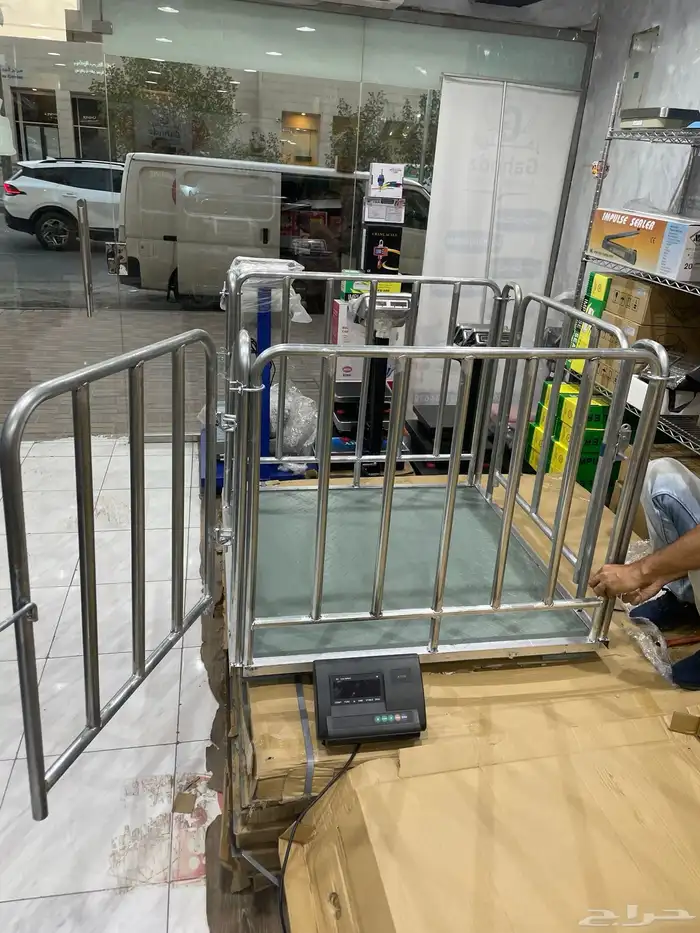 ميزان اغنام مع شبك مستورد بافضل خامه 0