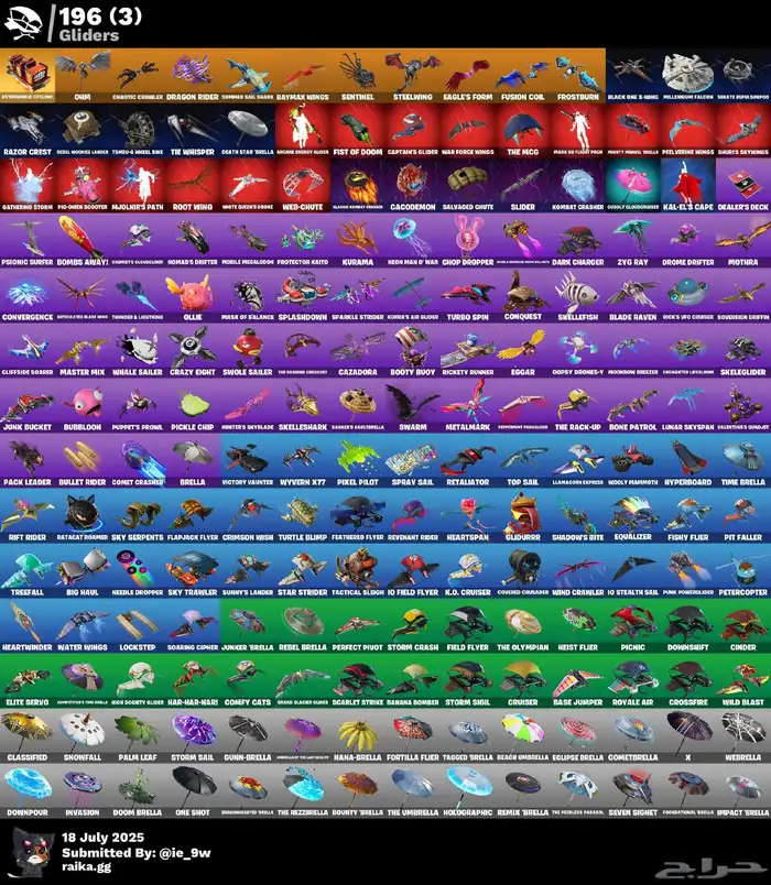 للبيع حساب فورتنايت 264 سكن اساسي اكس كريتوس يربط سوني 4