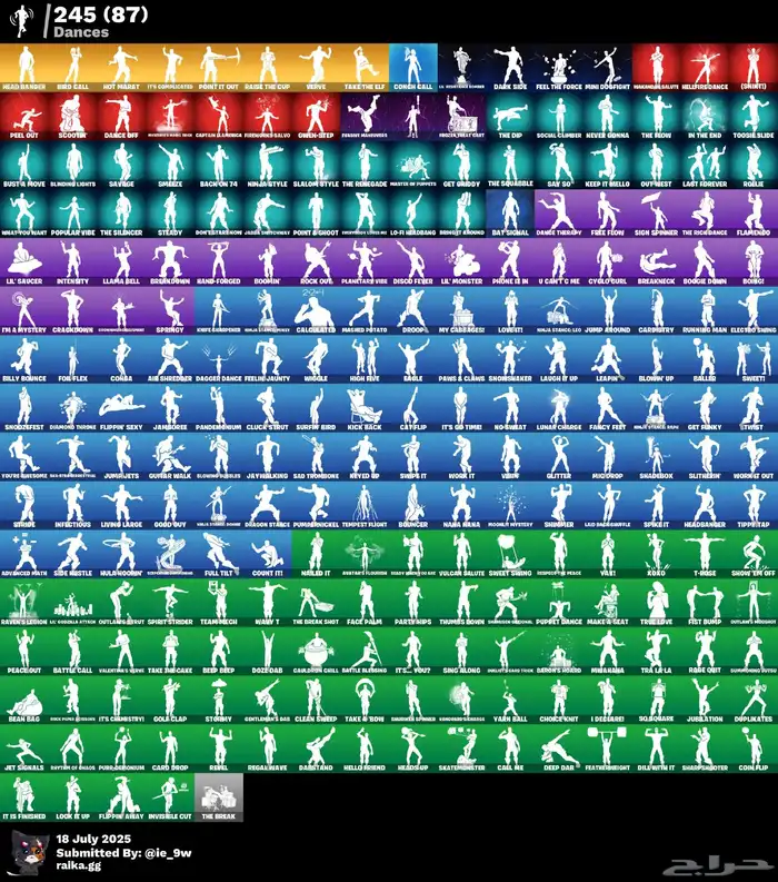 للبيع حساب فورتنايت 264 سكن اساسي اكس كريتوس يربط سوني 3