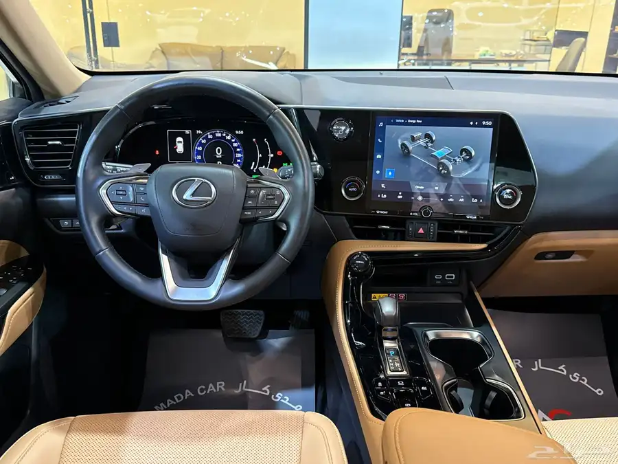 لكزس - NX350 h - 2025 - سعودي - ممشى 4K ( بحالة الوكالة ) 5