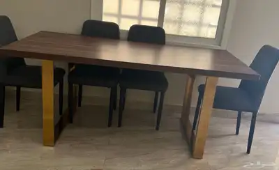 طاولة طعام مع 6 كراسي 3