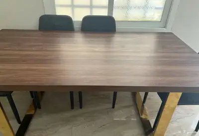 طاولة طعام مع 6 كراسي 1