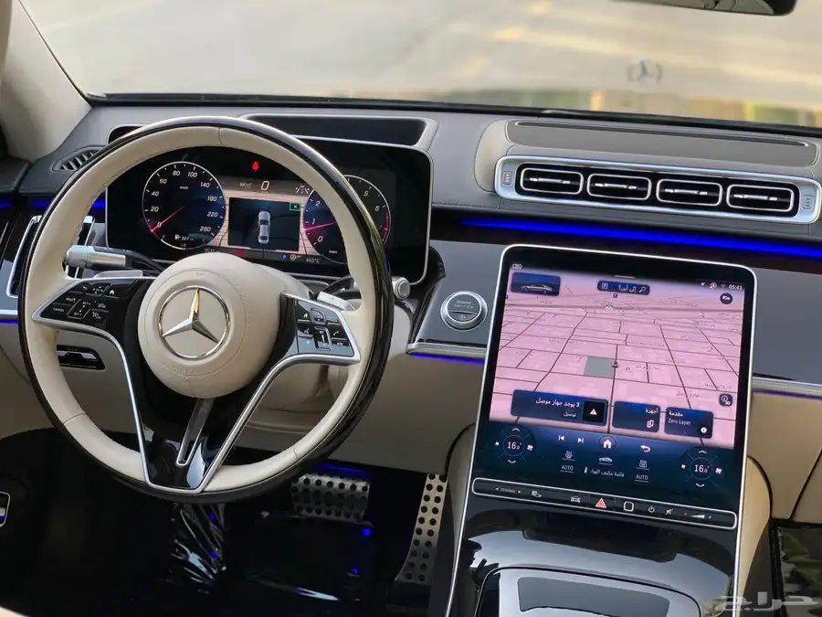 مرسيدس الجوهره S450 موديل 2023 بحالة الوكاله ممشى 43 الف 39